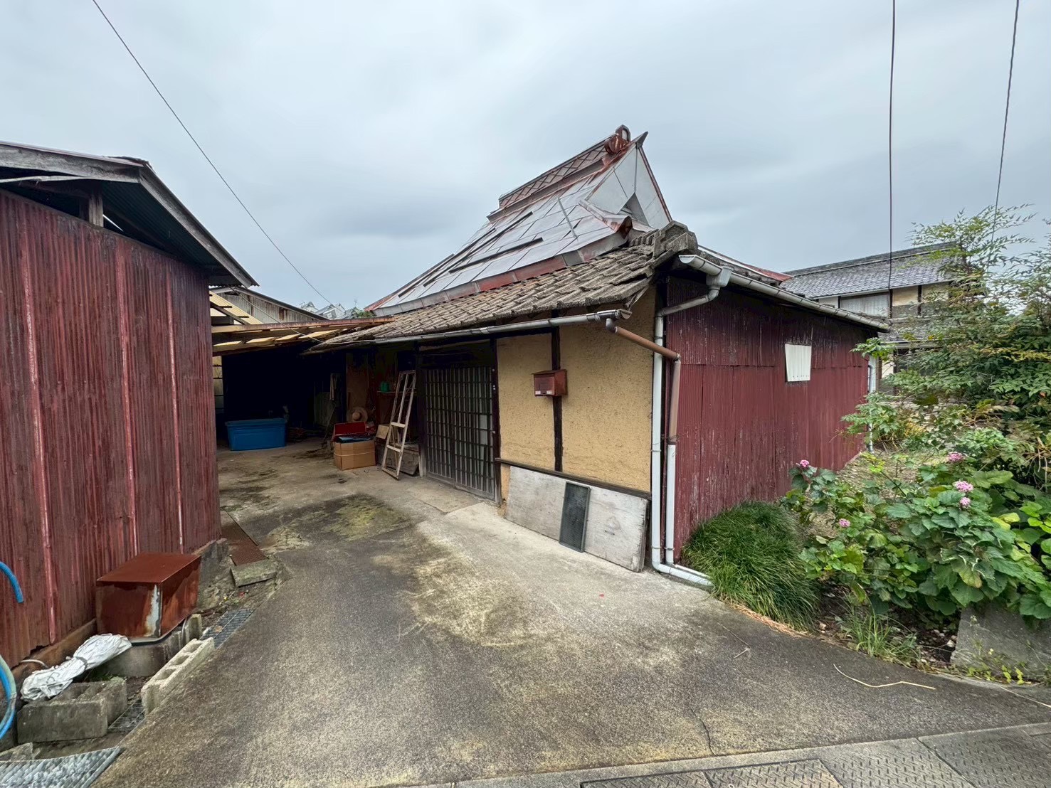 岡山市北区 岡山市北区 木造住宅解体工事 施工前